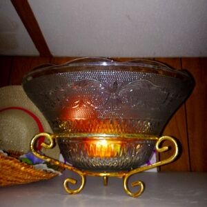 Crystal Punch bowl